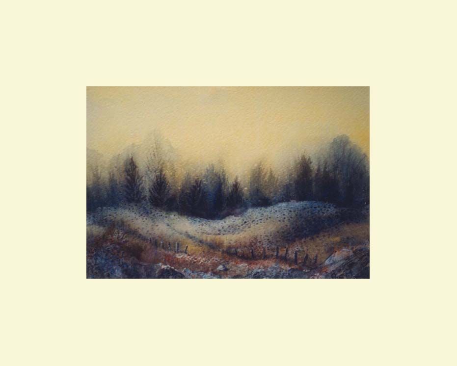 Print of Northumberland | Storm in Cheviots |